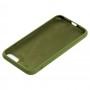 Чохол для iPhone 7 / 8 / SE20 Silicone Slim Full army green