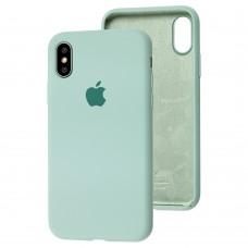 Чехол для iPhone X / Xs Slim Full turquoise