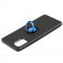 Чохол для Samsung Galaxy A31 (A315) Deen під магнітний тримач чорний/синій