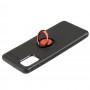 Чохол для Samsung Galaxy A31 (A315) Deen під магнітний тримач чорний / червоний