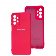 Чехол для Samsung Galaxy A23 Silicone Full camera barbie pink