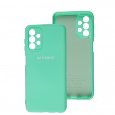 Чохол для Samsung Galaxy A13 (A135) Silicone Full camera marine green