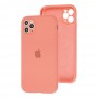 Чохол для iPhone 11 Pro Max Silicone Slim Full camera begonia