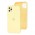 Чехол для iPhone 11 Pro Max Silicone Slim Full camera mellow yellow