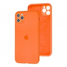 Чехол для iPhone 11 Pro Max Silicone Slim Full camera apricot
