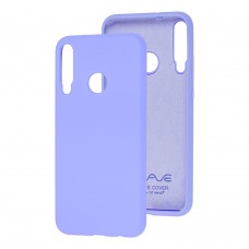 Чехол для Huawei P40 Lite E Wave Full светло-фиолетовый