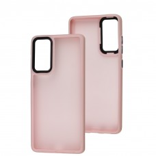 Чохол для Samsung Galaxy S20 FE (G780) / S20 Lite Lyon Frosted pink