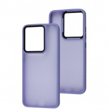 Чехол для Xiaomi Redmi 12C/11A/Poco C55 Lyon Frosted purple