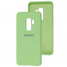 Чехол для Samsung Galaxy S9+ (G965) Silicone Full мятный