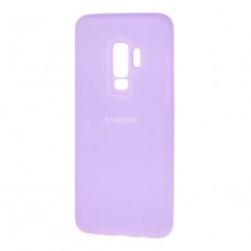 Чехол для Samsung Galaxy S9+ (G965) Silicone Full светло-фиолетовый