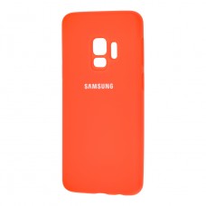 Чохол для Samsung Galaxy S9 (G960) Silicone Full помаранчевий