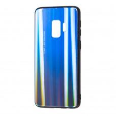 Чохол для Samsung Galaxy S9 (G960) Gradient glass синій
