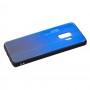 Чехол для Samsung Galaxy S9 (G960) Gradient glass синий