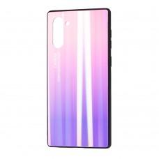 Чохол для Samsung Galaxy Note 10 (N970) Gradient glass рожевий