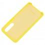 Чехол для Huawei P30 Silky Soft Touch "лимонный"