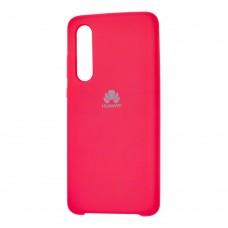 Чехол для Huawei P30 Silky Soft Touch "розовый"
