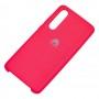 Чохол для Huawei P30 Silky Soft Touch "рожевий"