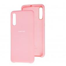 Чохол для Samsung Galaxy A50/A50s/A30s Silky Soft Touch світло-рожевий