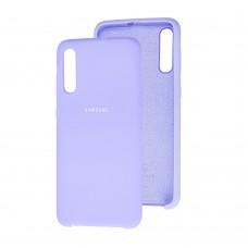 Чехол для Samsung Galaxy A50 / A50s / A30s Silky Soft Touch "светло-фиолетовый"