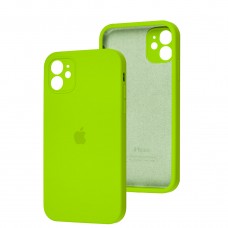 Чехол для iPhone 11 Square Full camera зеленый / lime green