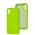 Чехол для iPhone 11 Square Full camera зеленый / lime green