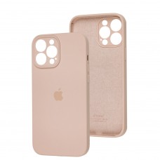 Чехол для iPhone 13 Pro Max Square Full camera pink sand