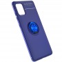 Чехол для Samsung Galaxy A41 (A415) Deen ColorRing с кольцом синий