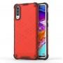 Чехол для Samsung Galaxy A50 / A50s / A30s Transformer Honeycomb ударопрочный красный
