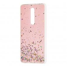 Чохол для Xiaomi Mi 9T / Redmi K20 glitter star цукерки рожевий
