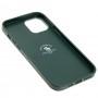 Чохол для iPhone 12 Pro Max Polo Ravel (leather) зелений