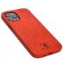 Чохол для iPhone 12 Pro Max Polo Knight (Leather) червоний
