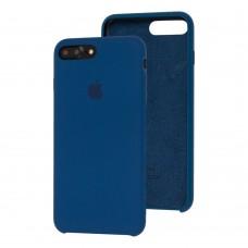 Чохол Silicone для iPhone 7 Plus / 8 Plus Premium case cobalt blue
