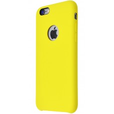 Чехол для iPhone 7 Totu Magnet Force (soft silicone case) желтый