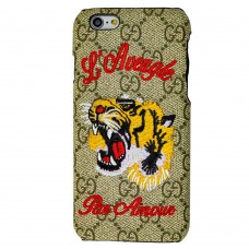 Чехол Tiger для iPhone 6 вышивка с тигром