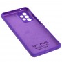Чохол для Samsung Galaxy A72 (A726) Wave camera Full dark purple