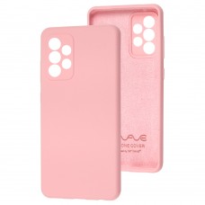 Чехол для Samsung Galaxy A52 Wave Full розовый / light pink