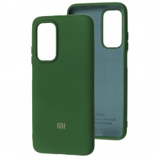 Чехол для Xiaomi Mi 10T Silicone Full зеленый / dark green