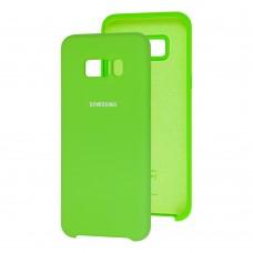 Чохол для Samsung Galaxy S8 Plus (G955) Silky Soft Touch "зелений"