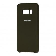 Чехол для Samsung Galaxy S8 (G950) Silky Soft Touch оливковый