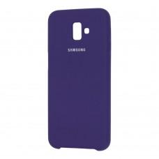 Чехол для Samsung Galaxy J6+ 2018 (J610) Silky фиолетовый 