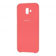 Чехол для Samsung Galaxy J6+ 2018 (J610) Silky ярко розовый  