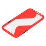 Чехол для iPhone 11 Totu wave красный