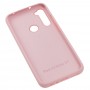 Чохол для Xiaomi  Redmi Note 8T Silicone Full рожевий / pink