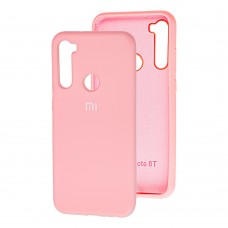 Чохол для Xiaomi  Redmi Note 8T Silicone Full рожевий / pink