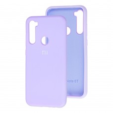 Чехол для Xiaomi Redmi Note 8T Silicone Full светло-фиолетовый
