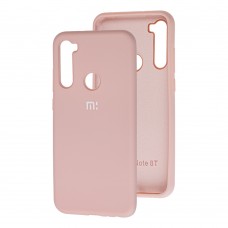 Чехол для Xiaomi Redmi Note 8T Silicone Full розовый / pink sand