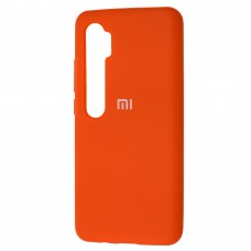 Чехол для Xiaomi Mi Note 10 / Mi Note 10 Pro Silicone Full оранжевый