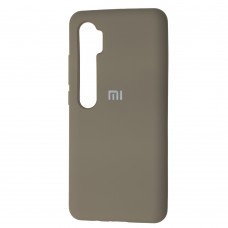 Чехол для Xiaomi Mi Note 10 / Mi Note 10 Pro Silicone Full серый