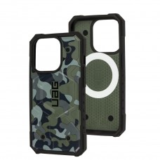 Чохол для Iphone 15 Pro UAG MagSafe camouflage khaki green