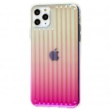 Чехол для iPhone 11 Pro Max Gradient Laser розовый